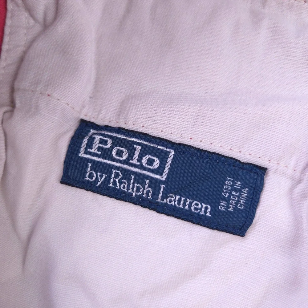Polo Ralph Lauren Shorts Mens 30 Light Red Drawstring 10 Inseam Pony Logo Pink